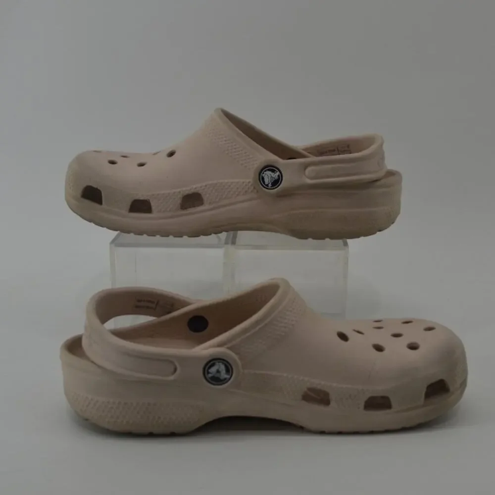 Crocs Pink Girls Children's Classic Slip On Clog Size 3 Pink